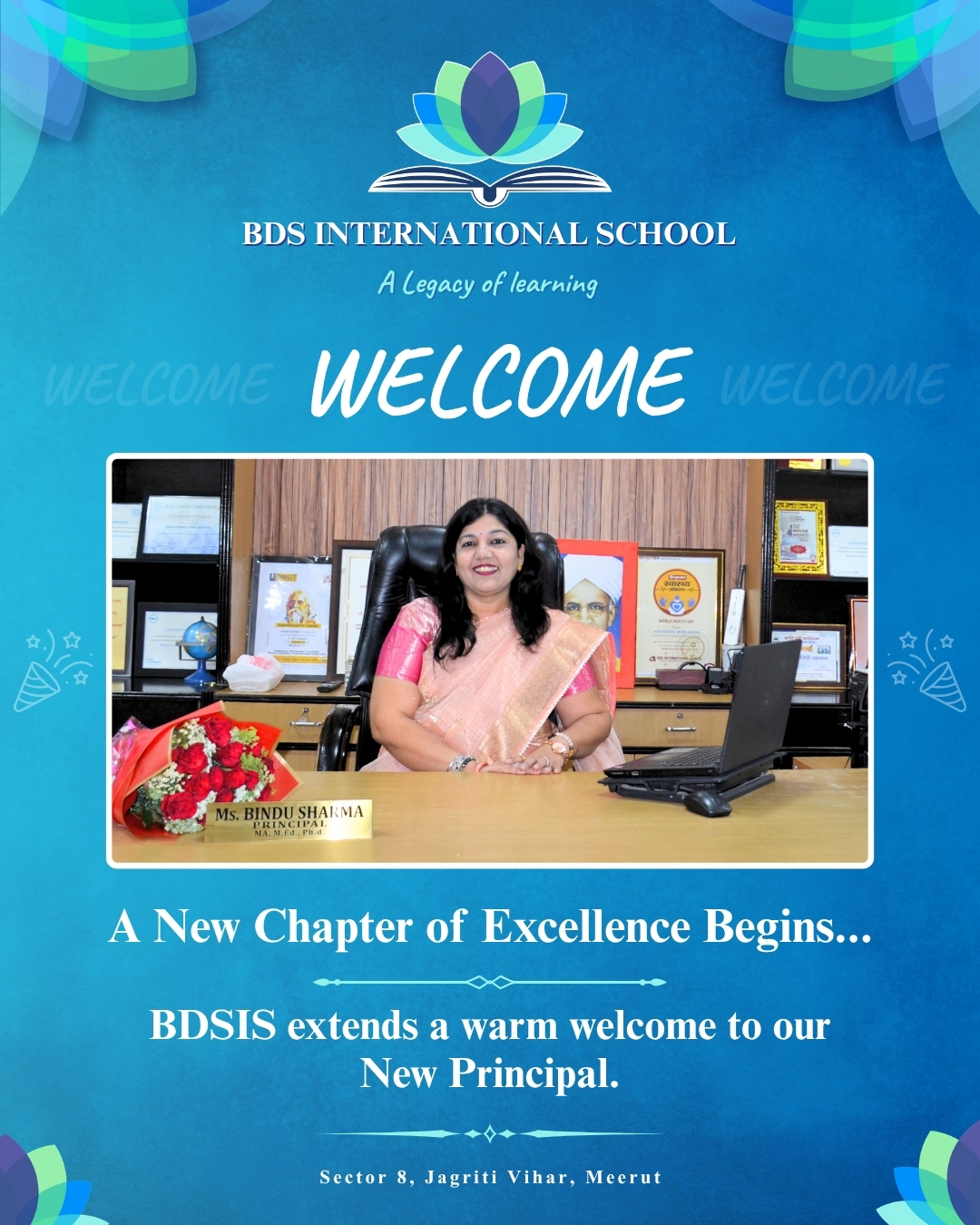 Welcome a Visionary Leader